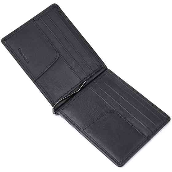 Зажим для денег из мягкой натуральной кожи Tony Perotti 20848_1 (5000 nero) Черный Киев