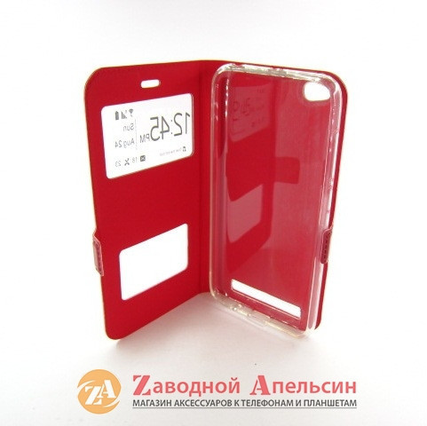 Чохол книжка Xiaomi Redmi 5A Smart Case red Одеса - фото 6