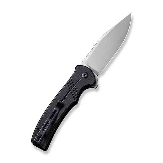 Ніж складаний туристичний Civivi Cogent, (8.8 см) 14C28N / Micarta чорний Київ