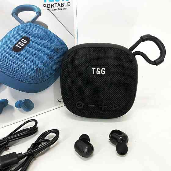 Колонка-Bluetooth с наушниками TG813. YE-870 Цвет: черный Киев