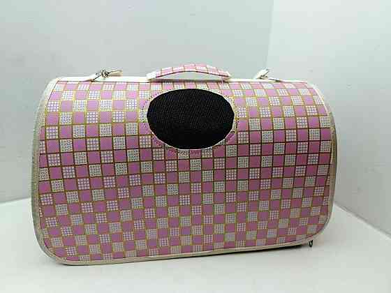 Сумка-переноска для тварин 40*22см рожева Луцьк