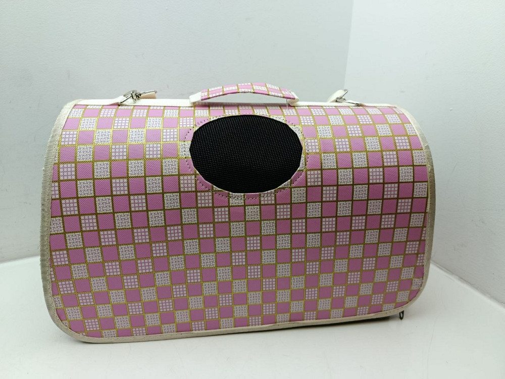 Сумка-переноска для тварин 40*22см рожева Луцьк - фото 1