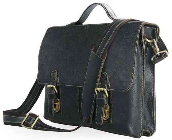 Портфель Vintage 14248 Черный Киев