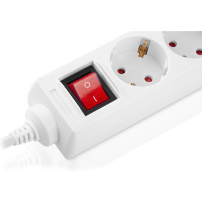 Сетевой фильтр питания REAL-EL RS-6 Protect M 3m, white (EL122300033) Винница - изображение 4