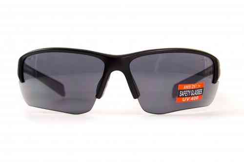 Окуляри захисні Global Vision Hercules-7 (gray) чорні Запоріжжя