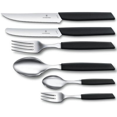 Кухонний ніж Victorinox Swiss Modern TomatoSausage 11см Black (6.9003.11W) Вінниця - фото 2
