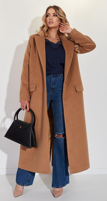 Пальто Лама длинное (46) Киев - изображение 3