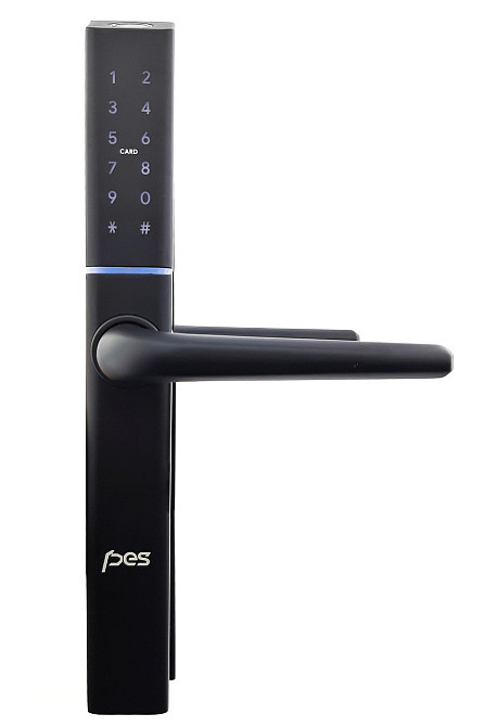 PES Ford чорний розумний замок з вузьким корпусом Київ - фото 4