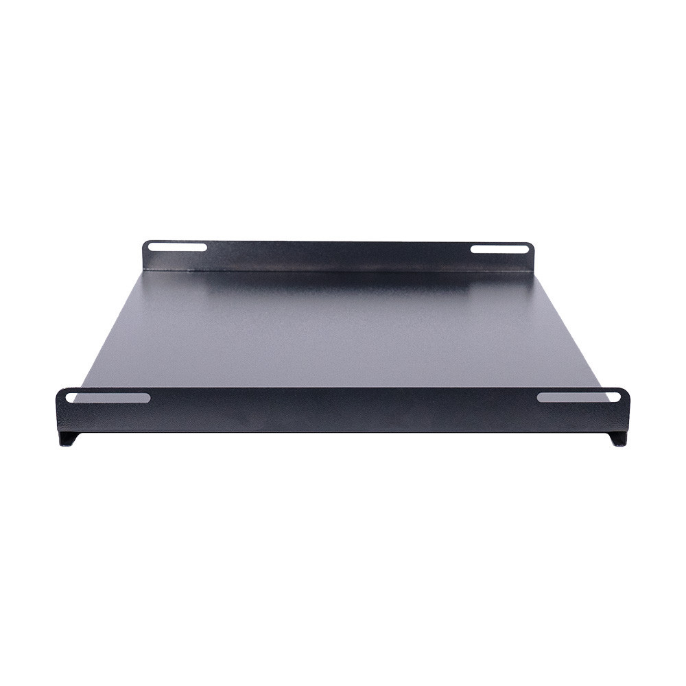 Серверна полиця NVC-600D/SH Black для комутаційної шафи глибиною 600 мм (25-00075) Киев - изображение 3