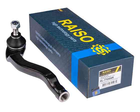 Наконечник рульової тяги правий Raiso (Швеція) Renault Grand Kangoo, Рено Гранд Кенго 05 #RL-770408R UAWFMVQ22 Ковель