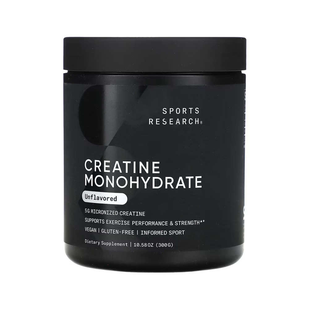 Креатин Sports Research Creatine Monohydrate 300g Київ - фото 1