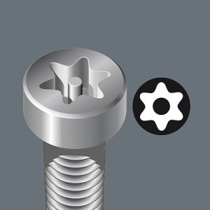 Набор бит Torx с отверстием 7ед. Wera Bit-Check 7 TX BO 05056158001 Одесса - изображение 3