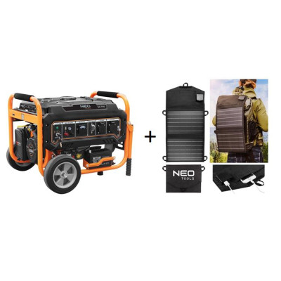 Генератор Neo Tools 230V, kW, електростартер, AVR (04-730P) Винница - изображение 1
