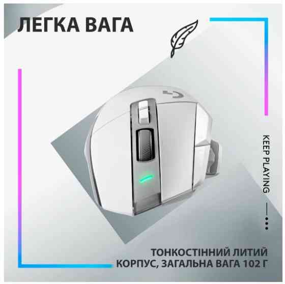 Миша Logitech G502 X LIGHTSPEED White (910-006189) (6823492) Киев