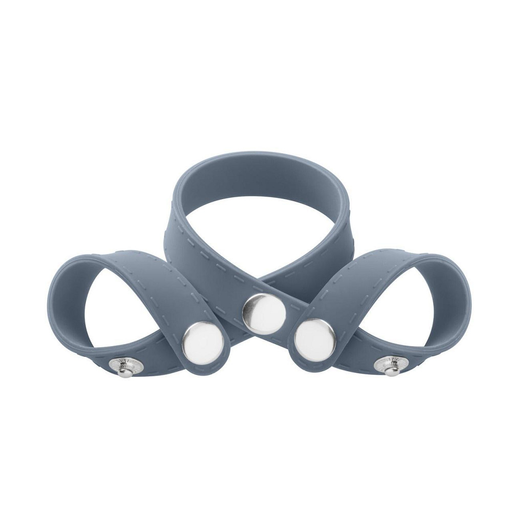 Ерекційне кільце з роздільником мошонки Boners 8-Style Ball Splitter Sex Aura Київ - фото 1