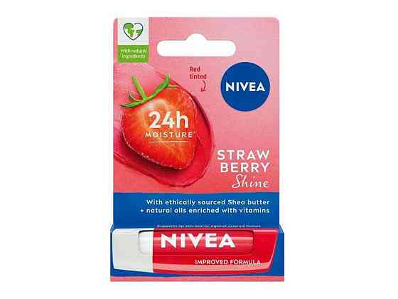 Бальзам для губ 4,8г (Клубничное сияние) ТМ NIVEA Киев