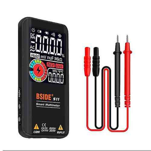 Мультиметр BSIDE S11, цифровий, True RMS, NCV, 9999 відліків, акумулятор, ліхтарик Київ