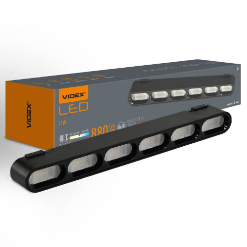 LED Світильник магнітний трековий 11W 4000К 48V чорний VL-TRMS-LD16B Videx Житомир - изображение 9