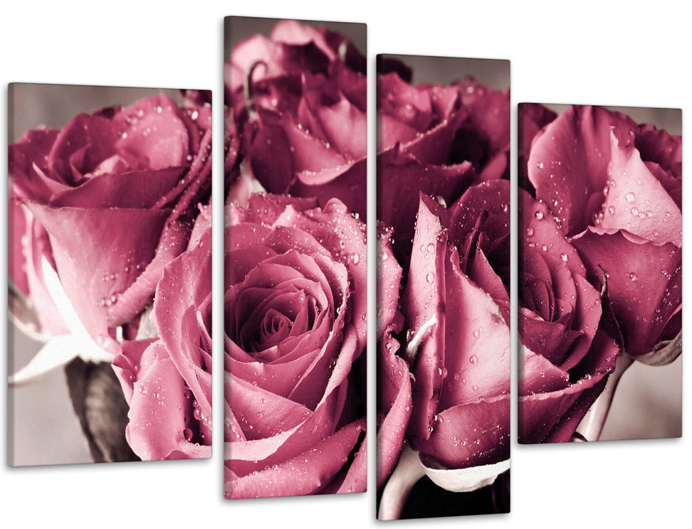 Модульная картина Букет Роз Art-83_4 105x150 см Киев - изображение 1