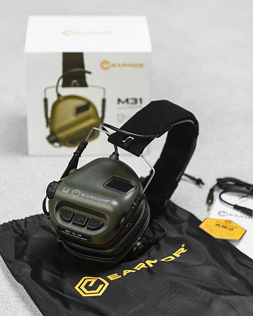 Активные защитные наушники Earmor M31 MOD3 (FG) Olive РН6476 Киев - изображение 2