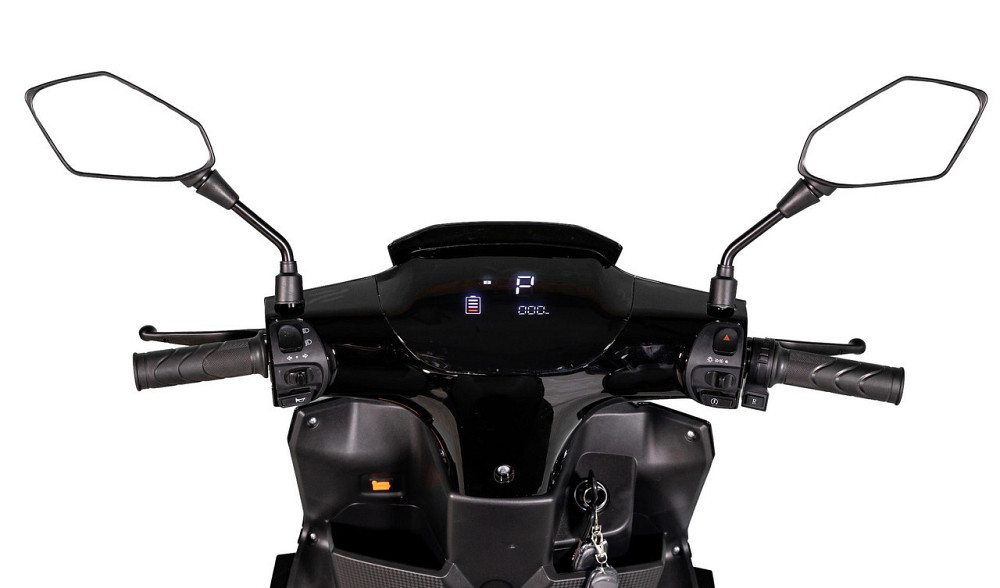 Електроскутер Atlas Speedy Plus 2000W Black Київ - фото 6