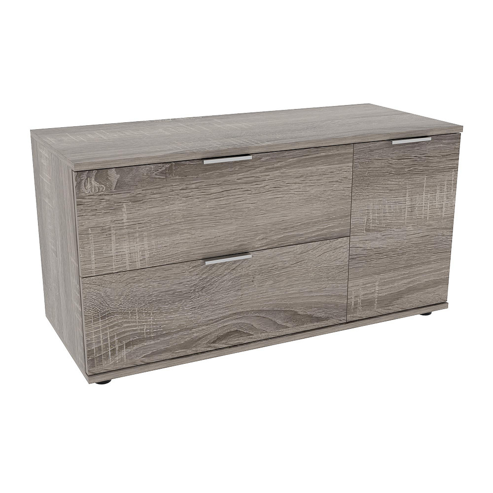 Тумба-комод в гостиную К-11, Дуб Сонома Трюфель, 1000/425/530 Львов - изображение 1