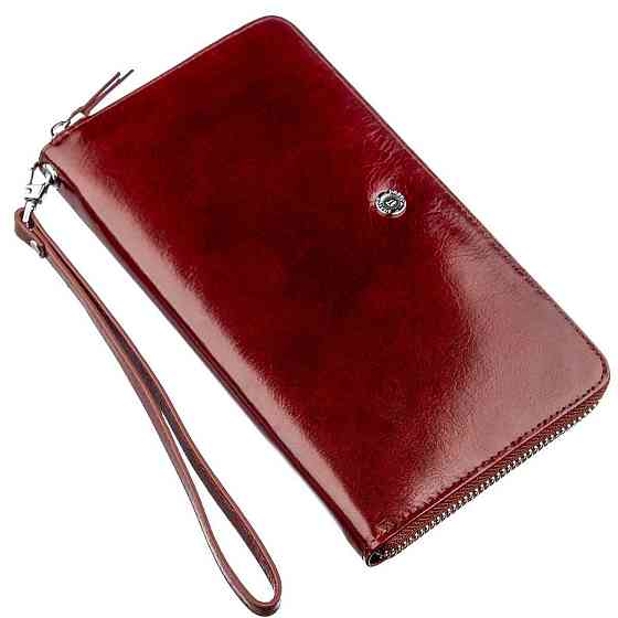 Оригінальна чоловіче портмоне-клатч Boston 18805 Коричневий Київ