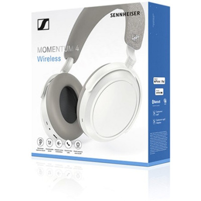 Навушники Sennheiser Momentum 4 Wireless White (509267) Вінниця - фото 7