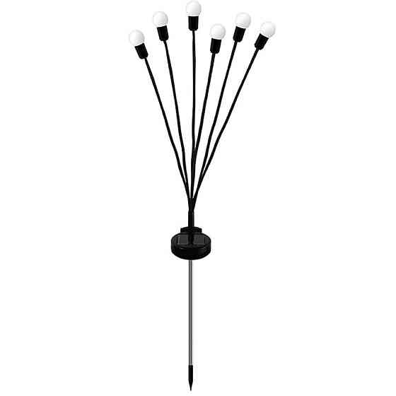 Садовий світильник на сонячній батареї 70см, Тепле світло / Вуличний ліхтар для саду / Газонний ліхтар Київ