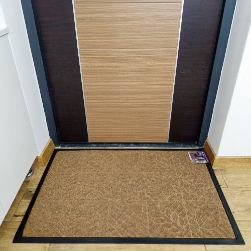 Килимок придверний MX 60*90 см Светло-коричневий Даріана Житомир - фото 3