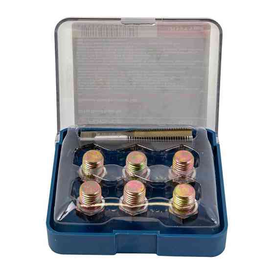 Набір для відновлення різі зливного отвору піддона: M13х1,5мм (7 предметів) у футлярі FORSAGE F-917G13 Одеса