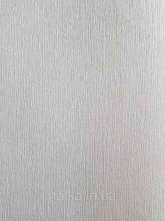 Обои метровые виниловые на флизелине Sintra Structure однотонные под ткань тонкая полоска серые с беж 524343 Киев