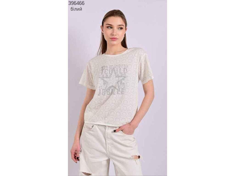 Футболка жін. 6781 арт.00-00396466 р.OneSize білий ТМ FAMILY Київ - фото 1