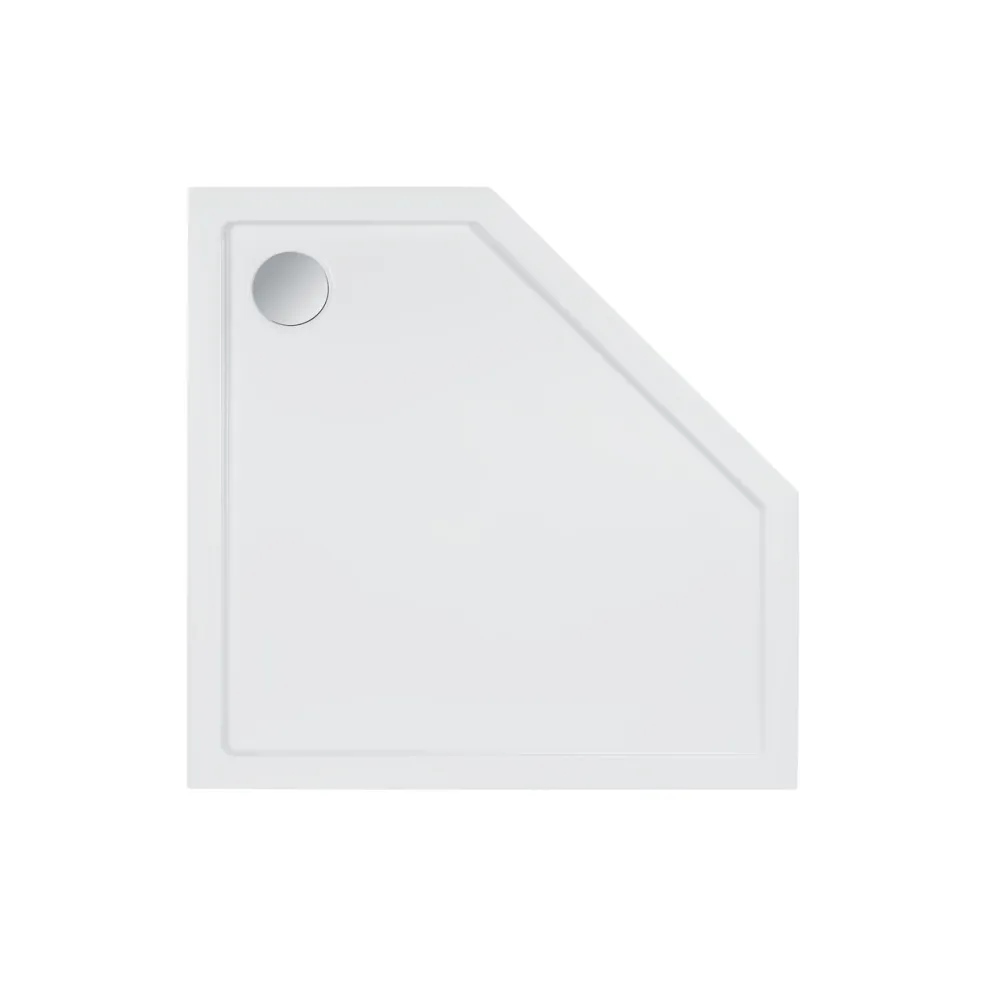 Душовий піддон Qtap Diamond 309912 90x90x12 см + сифон Київ - фото 9