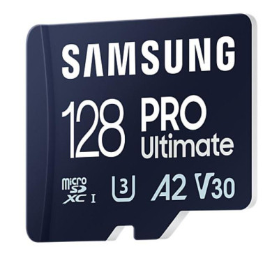 Карта памяти Samsung 128GB microSDXC class 10 UHS-I U3 V30 A2 Pro Ultimate (MB-MY128SB/WW) Винница - изображение 2