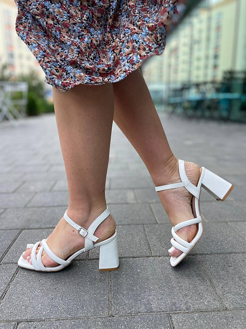 L&M Босоніжки жіночі L&M F132-5 білі (літо, еко-шкіра) (5857) Коломия - фото 6