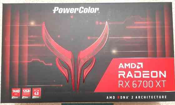 Відеокарта: ігрова RX6700XT RED DEVIL. Київ