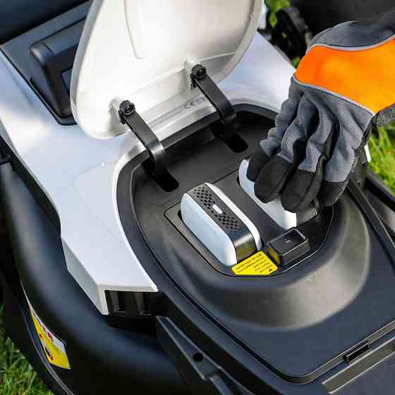 Акумуляторна газонокосарка Litheli, живлення від павербанків (УМБ Litheli Power Bank 20000 mAh, 45 W, 4А 2 шт в комплекті) Київ