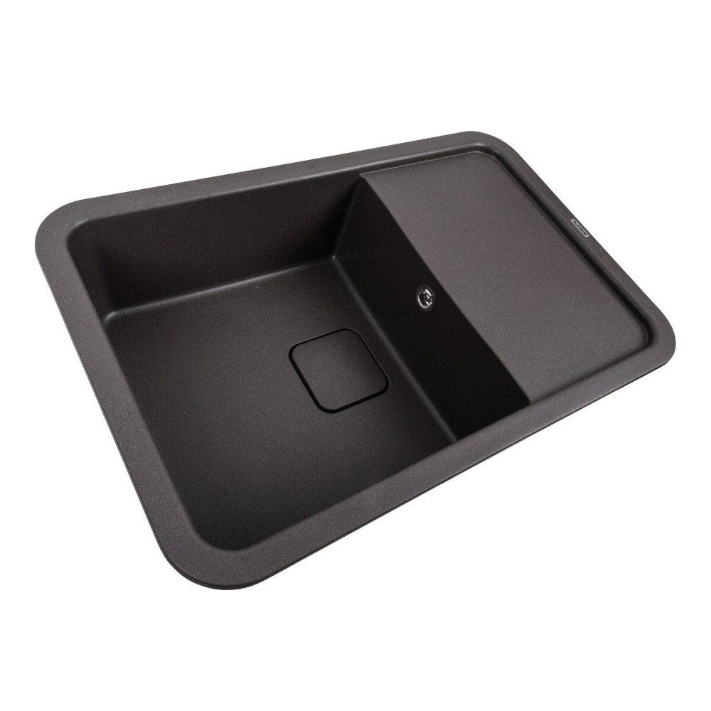 PLATINUM Гранітна мийка для кухні Platinum 7850 CUBE матовий Гренадін Київ - фото 2