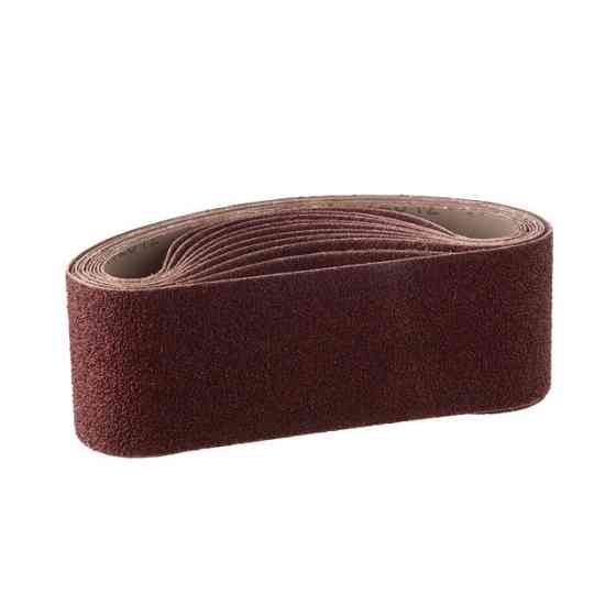 Стрічка шліфувальна, 75×533 мм, зерно K40, 10 шт. INTERTOOL BT-0404 Київ