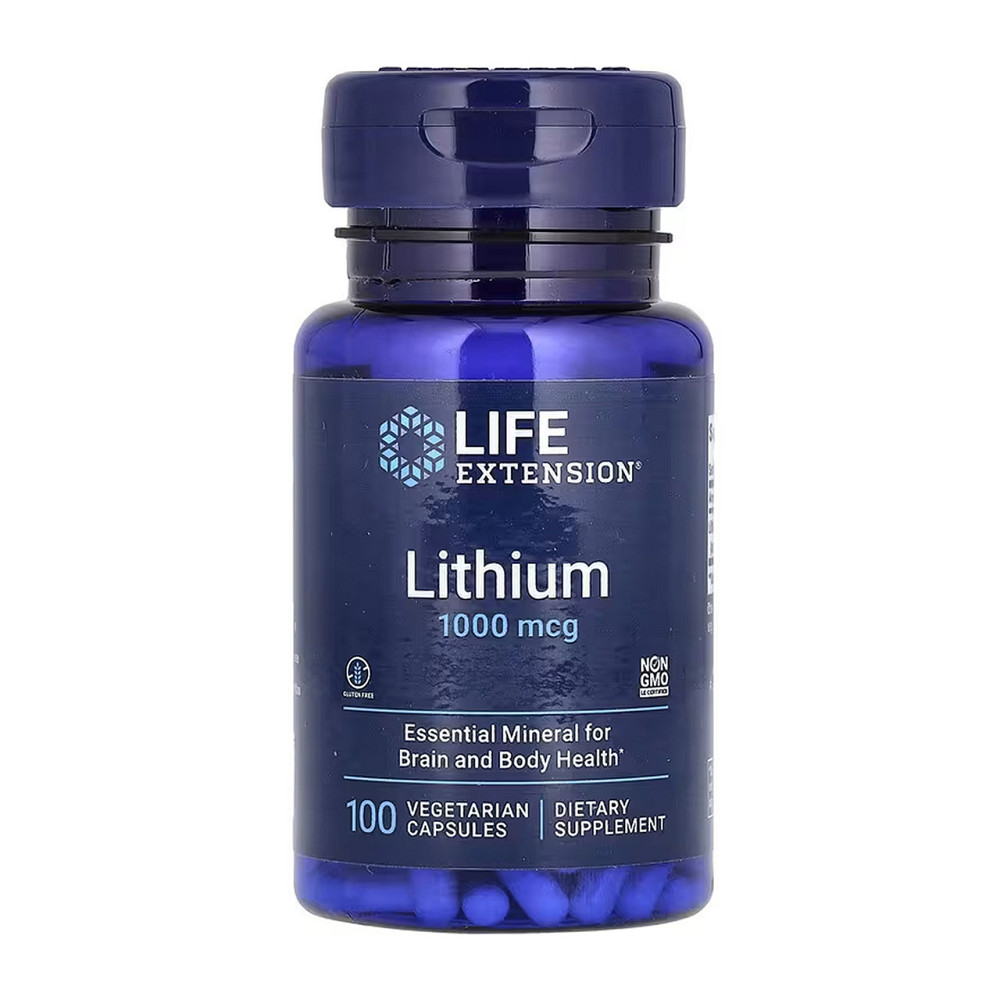 Литий Life Extension Lithium 1000 mcg 100 капс Киев - изображение 1
