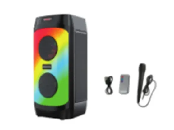 Колонка музична портативна Bluetooth ZQS4246, 30Вт, 2 динаміка, FM-радіо, LED підсвітка, еквалайзер Київ