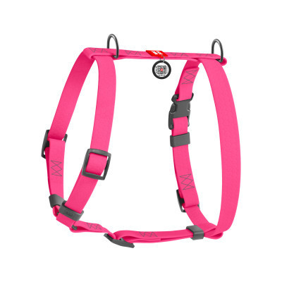Шлея для собак WAUDOG Waterproof анатомічна Н-подібна S рожева (32947) Вінниця - фото 1