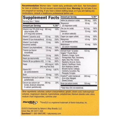 Мультивитамин Nature's Way Мультивитамины полного комплекса для женщин 50+, Alive! Women (NWY-13662) Винница - изображение 3