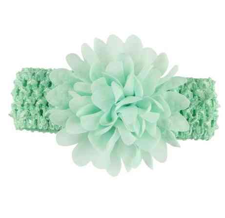 Дитяча ментолова пов'язка на голову - окружність голови приблизно 26-50см, діаметр квітки 10см Київ