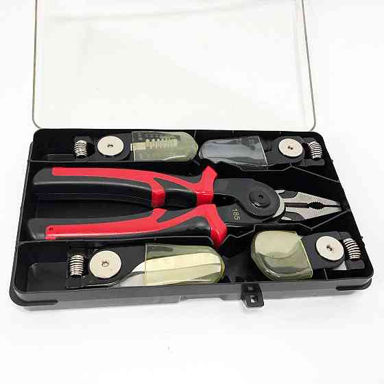 Багатофункціональний набір швидкозмінних інструментів 5 в 1 (плоскогубці, зачищення ізоляції, щипці обтискні) CG-50 Івано-Франківськ