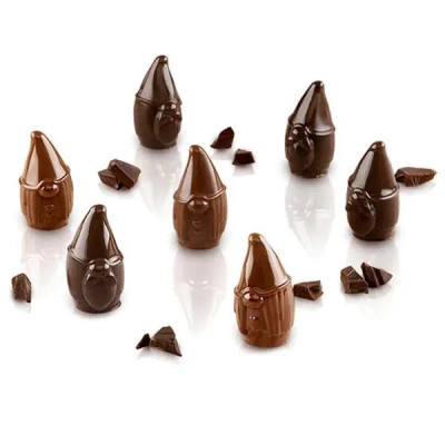 Форма для шоколаду Silikomart "Новорічні гноми" 10 мл x 15 шт (SCG056) Вінниця - фото 2