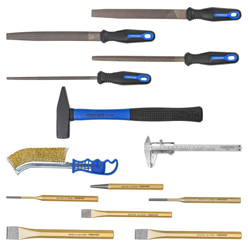 Набір ударного та різального інструменту 41 пр., у ложементі FORSAGE F-K5416 Одеса - фото 4