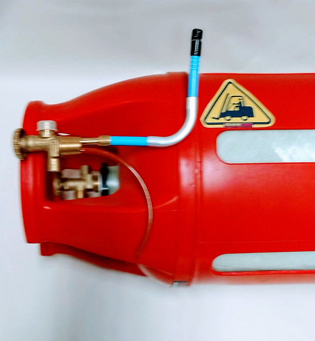 Газовий композитний балон 47 л для авто навантажувачів із запобіжним клапаном CАVAGNA Італія. Київ - фото 6