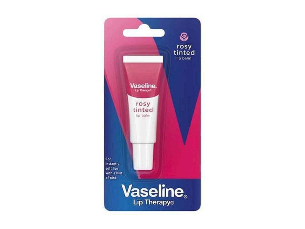Бальзам для губ 10г Рожевий блиск та помякшення ТМ VASELINE Київ - фото 1